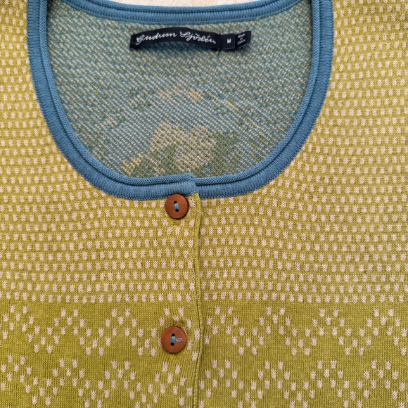 Gudrun Sjöden Charming CHICKEN Print Cardigan – NWOT - Picture 6 of 15